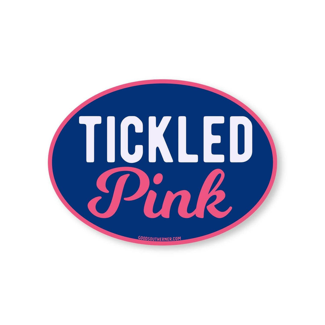 Tickled Pink Sticker