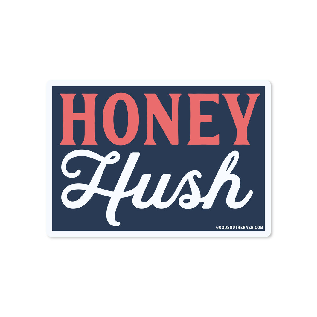 Honey Hush Sticker