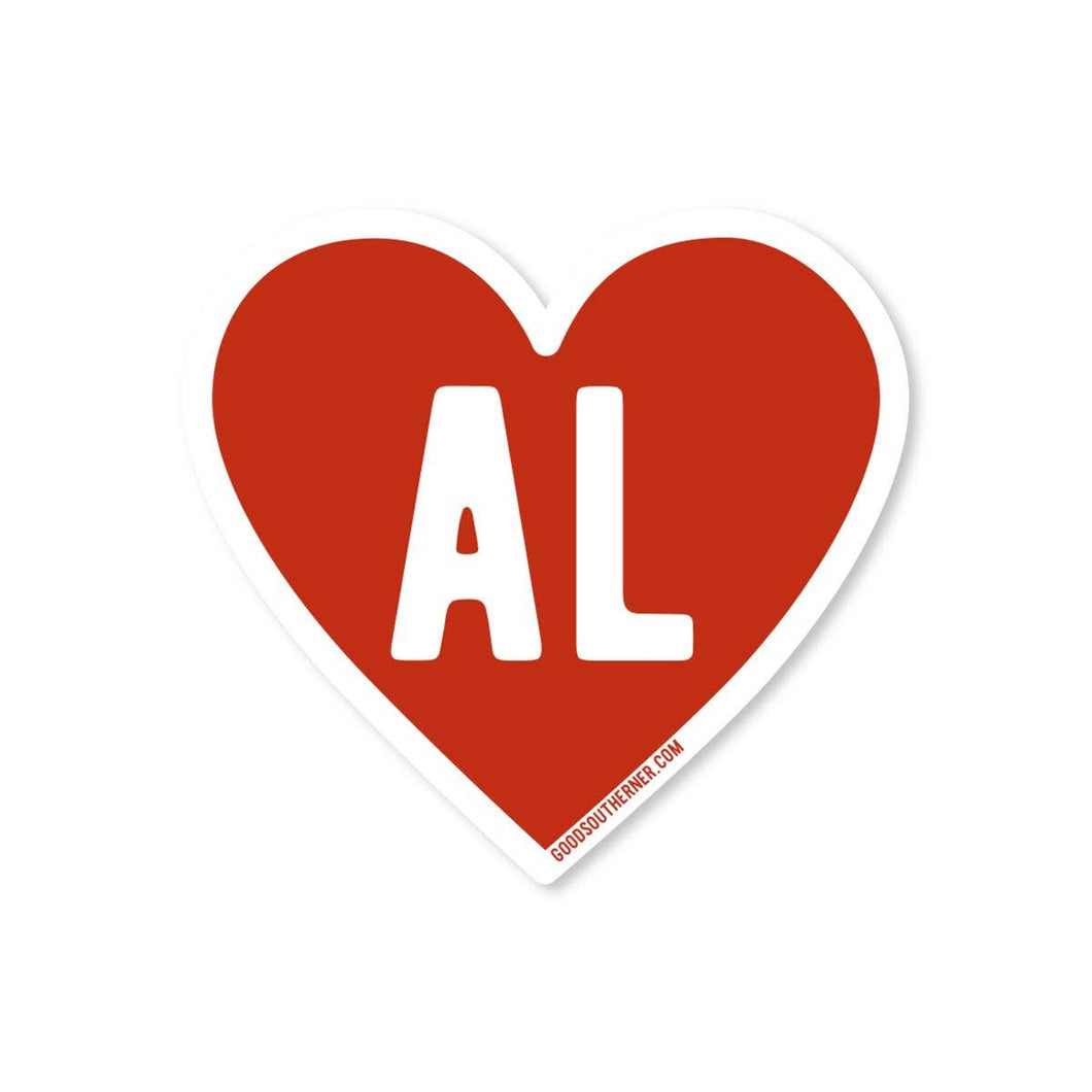 Love Alabama Sticker