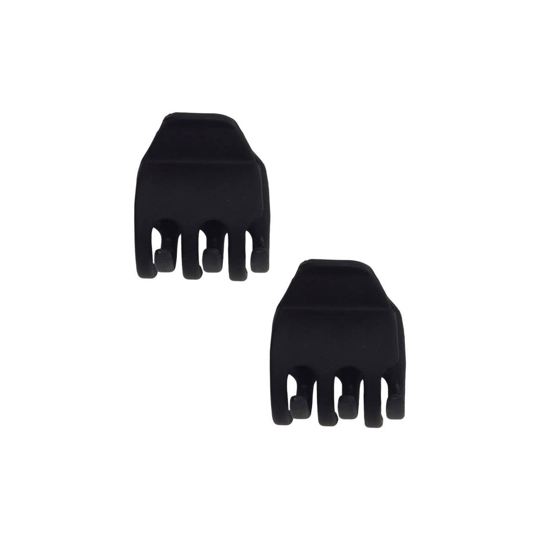 Eco-Friendly Medium Claw Clips 2pc set - Black