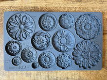 Load image into Gallery viewer, IOD Rosettes 6X10 Mould
