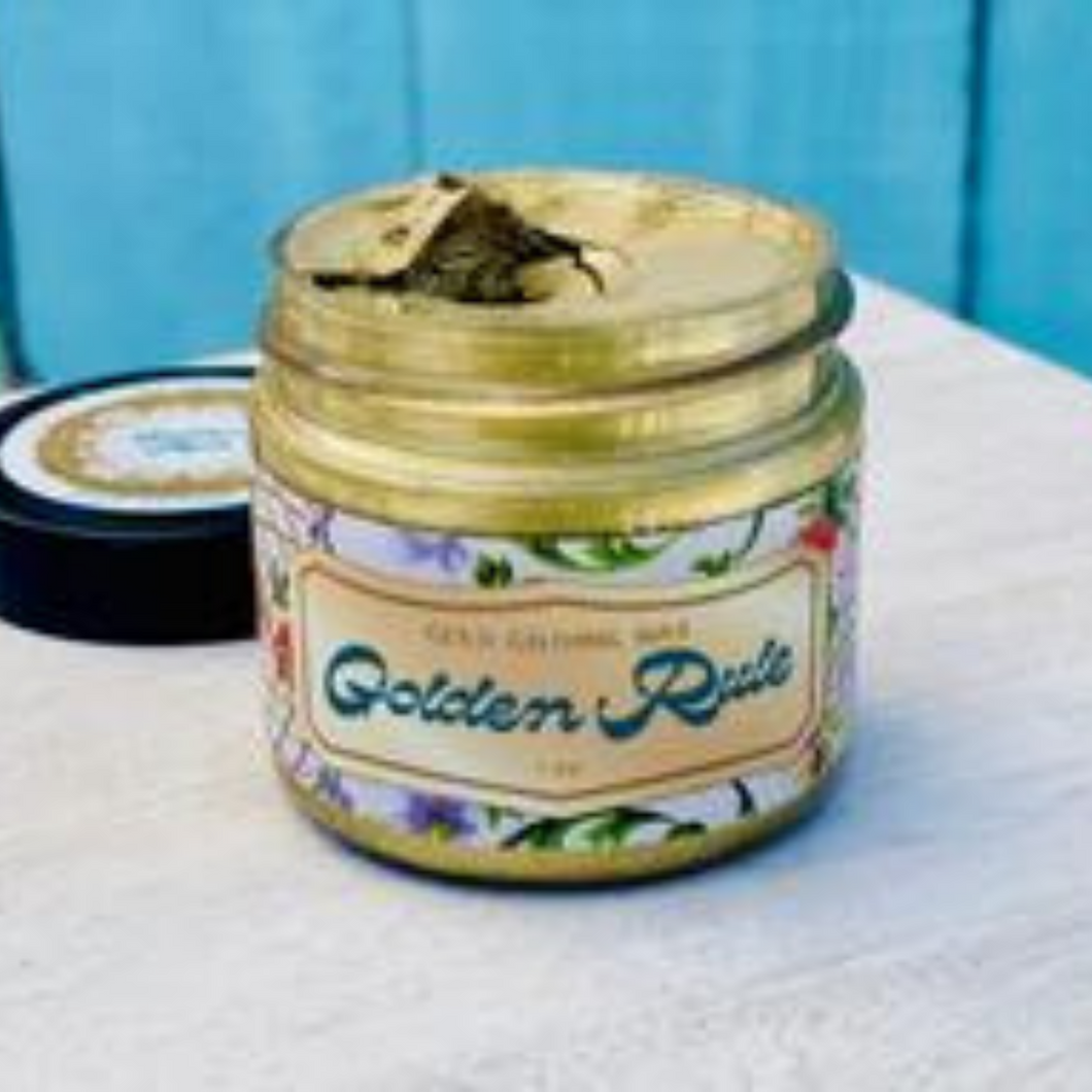 Debi's Design Diary DIY Paint Golden Rule gilding wax