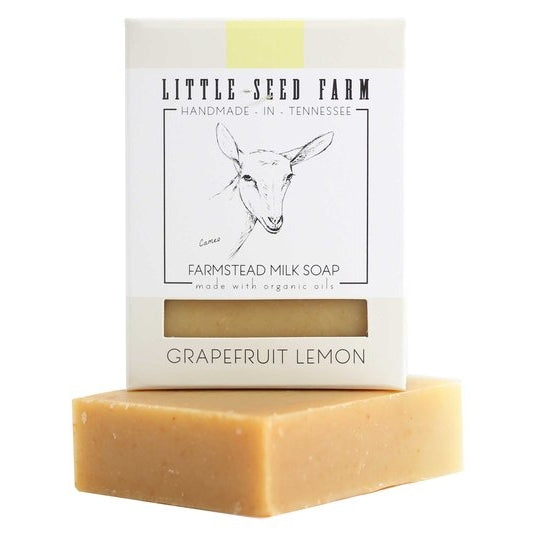 Little Seed Farm Grapefruit Lemon Facial And Body Bar