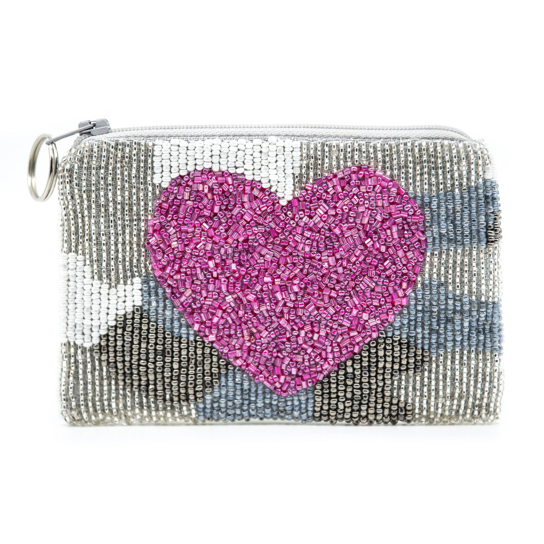 TIANA Artisan Beaded Coin Purse