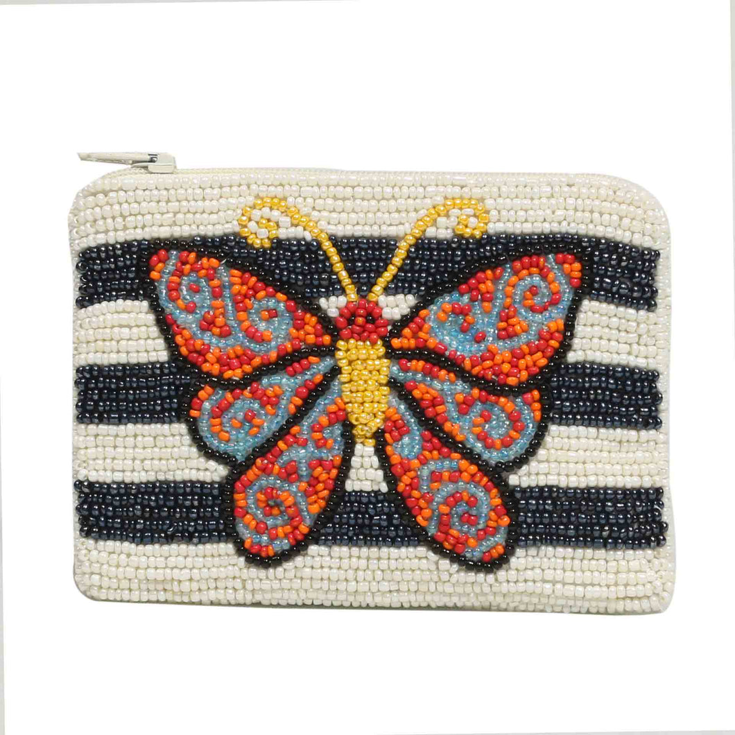 TIANA Artisan Beaded Coin Purse