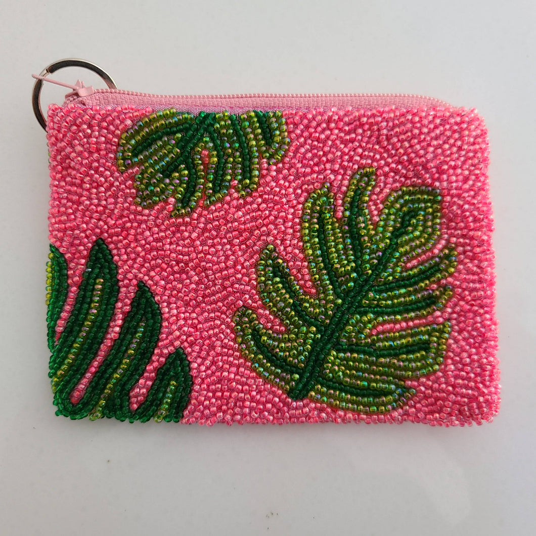 TIANA Artisan Beaded Coin Purse