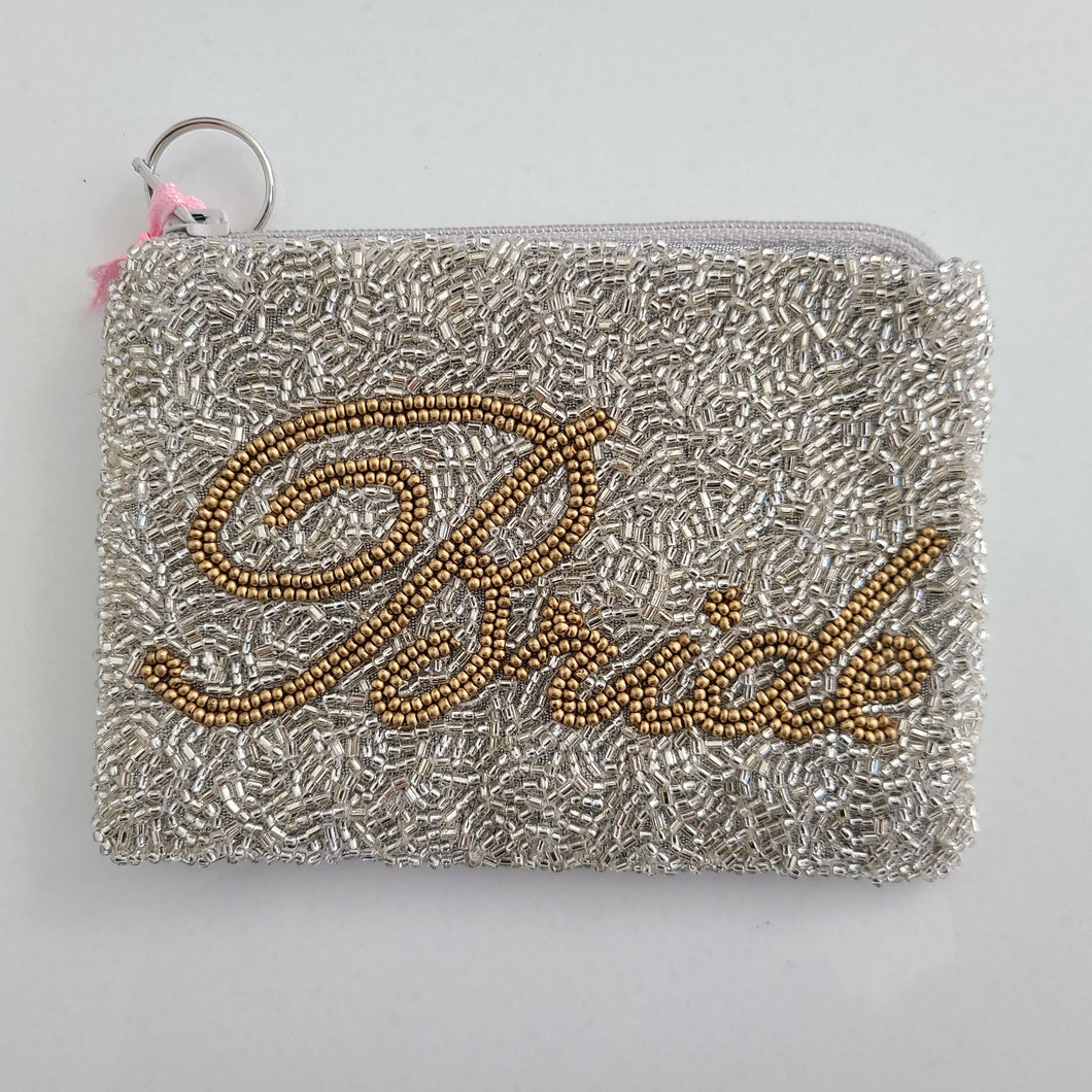 TIANA Artisan Beaded Coin Purse