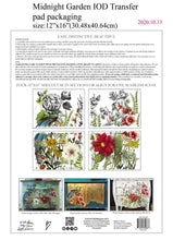 Load image into Gallery viewer, IOD Midnight Garden Transfer Set by IOD - Iron Orchid Designs
