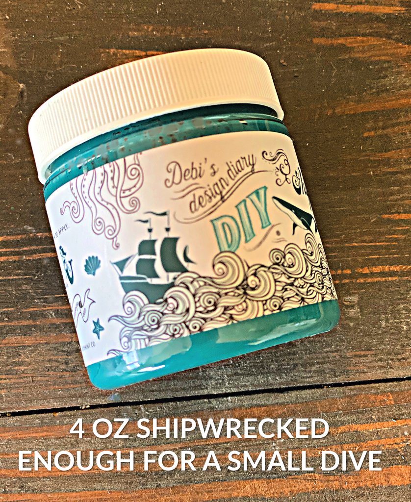 DIY Shipwrecked Wax (Verdigris)