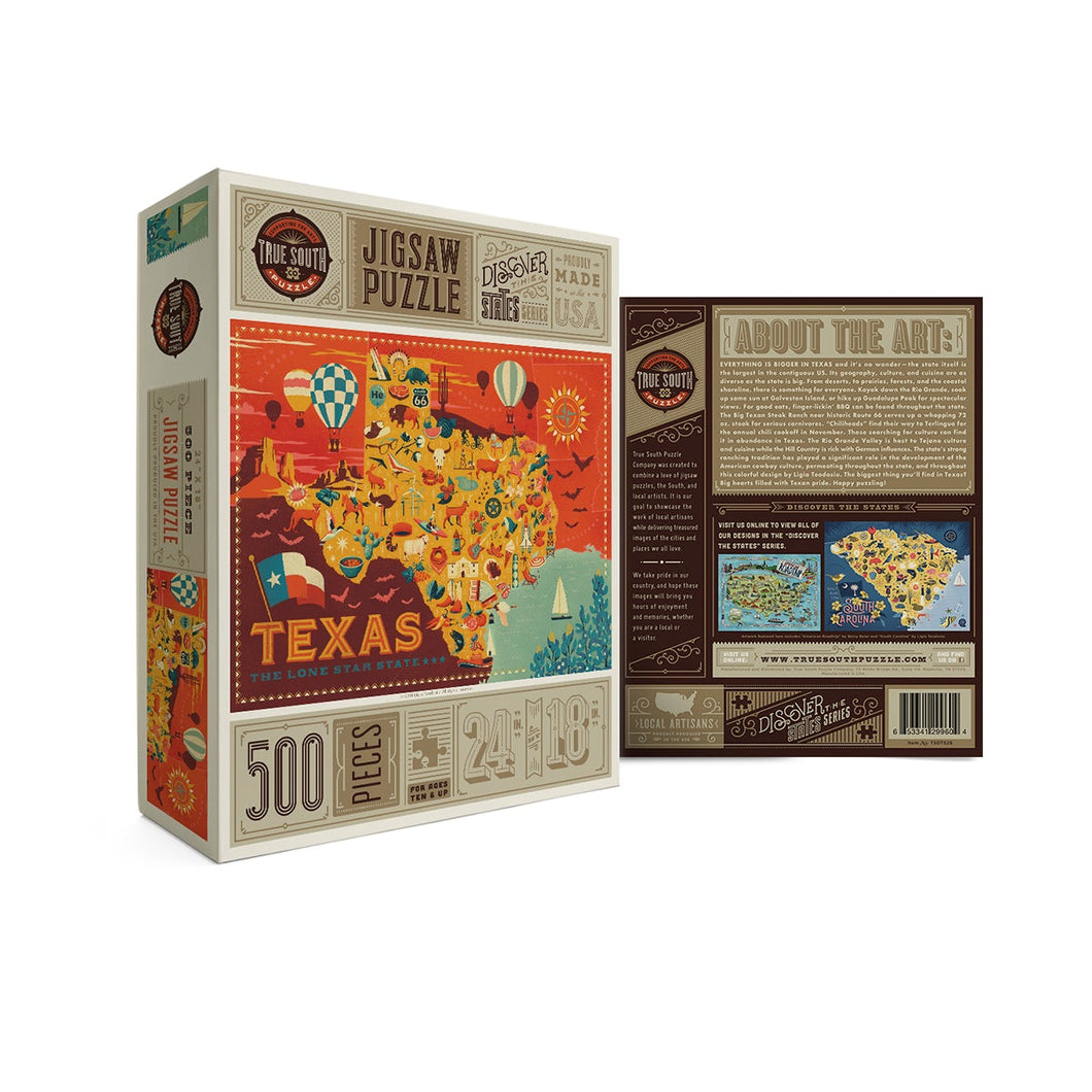 Texas True South Puzzle